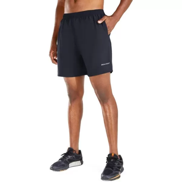 BALEAF Mens 5 Running Athletic Shorts Workout Lightweight Zipper PocketNavy