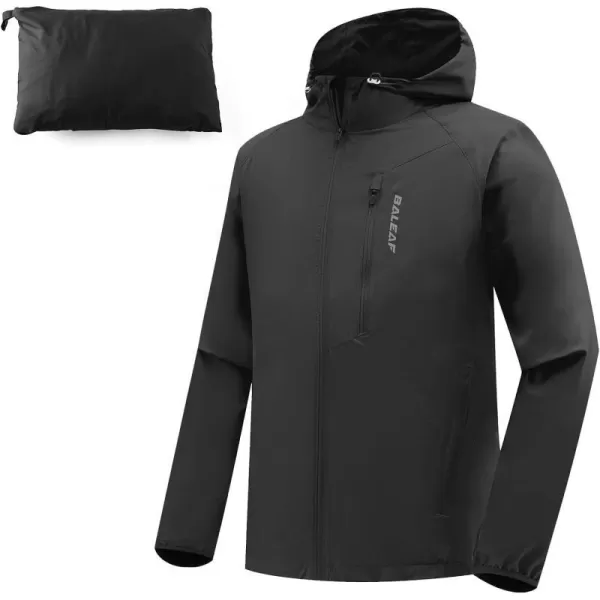 BALEAF Mens Running Jacket Lightweight Fleece Cycling Windproof Hooded shirts For Hiking athleticBALEAF Mens Running Jacket Lightweight Fleece Cycling Windproof Hooded shirts For Hiking athletic