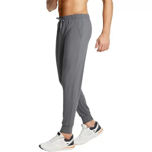 BALEAF Mens Running Joggers Pants Quick Dry Tapered Track Athletic Workout 3 PocketsDark Gray