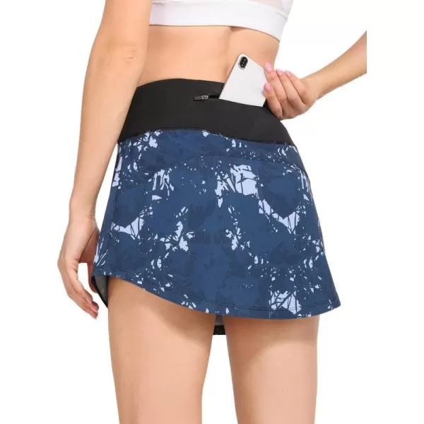 BALEAF Womens Tennis Skirts High Waisted Athletic Skort Skirts Golf Running Skirts with Zipper Pocket Printed 5 LBALEAF Womens Tennis Skirts High Waisted Athletic Skort Skirts Golf Running Skirts with Zipper Pocket Printed 5 L