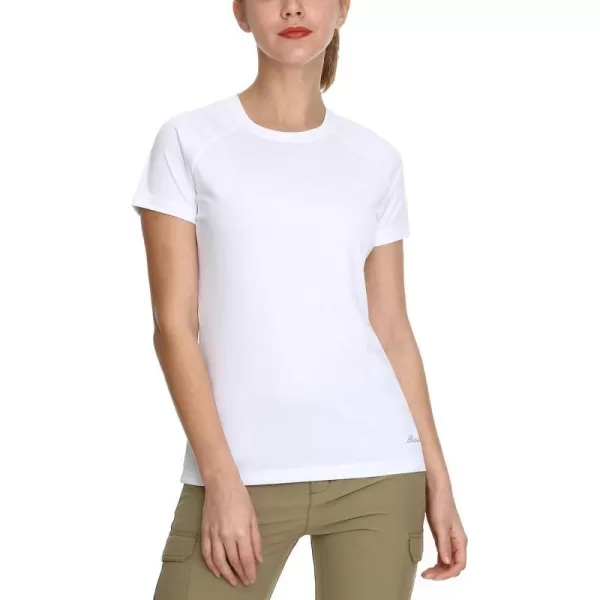 BALEAF Womens UPF 50 UV Protection Shirts Short Sleeve TShirts SPF Sun Shirts Quick Dry Outdoor Performance TopsA03short Sleevewhite