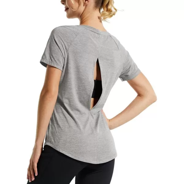 BALEAF Womens VNeck T Shirts Workout Tops Athletic Short Sleeve Quick Dry Perfomance ActivewearBALEAF Womens VNeck T Shirts Workout Tops Athletic Short Sleeve Quick Dry Perfomance Activewear