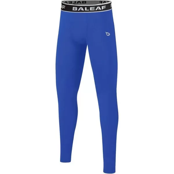 BALEAF Youth Compression Pants Boys Leggings Kids Baseball Pants Tights Base Layer Football Basketball SportsRoyal Blue