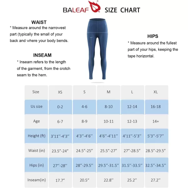 BALEAF Girls Riding Pants Kids Equestrian Breeches KneePatch Zip Pocket Horseback Tights4blue