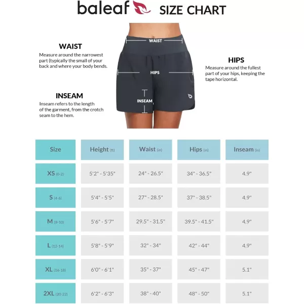 imageBALEAF Womens 5quot Workout Shorts Gym Running Shorts Athletic with Liner High Waistband Quick Dry Sports Zipper PocketsGrey