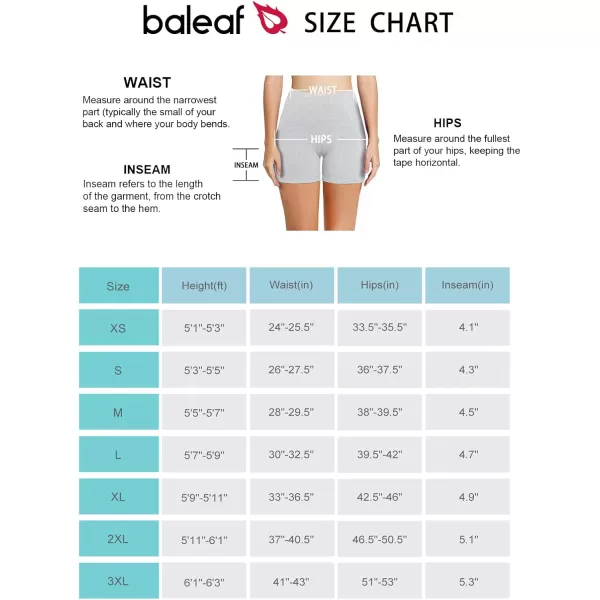 imageBALEAF Womens 8quot 5quot 3quot Biker Shorts High Waist Yoga Workout Gym Running Volleyball Spandex Shorts with PocketsLight Greyclassic