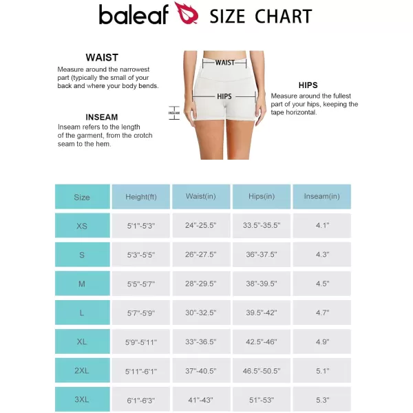 imageBALEAF Womens 8quot 5quot 3quot Biker Shorts High Waist Yoga Workout Gym Running Volleyball Spandex Shorts with PocketsWhiteclassic