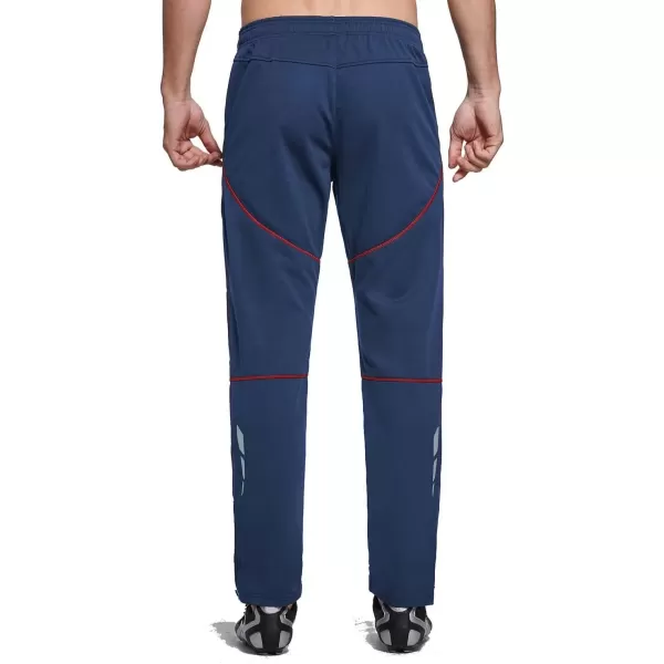 imageBALEAF Mens Fleece Pants Winter Cycling Pants Mountain Bike Clothing Thermal Cold Weather Running GearA01blue