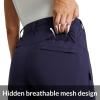 imageBALEAF Womens Golf Shorts Stretch 45quot Quick Dry Mesh Breathable Hiking Spandex Active with Pockets AthleticBlue
