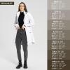 imageBALEAF Womens Long Rain Jacket Packable Hood lightweight Waterproof Cycling Raincoat WindbreakerWhite