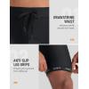 imageBALEAF Bike Shorts for Men 4D Padded Cycling Shorts Padding Road Riding Biking Bicycle Gear Zipper Pockets UPF 50Black