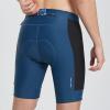 imageBALEAF Mens Cycling Shorts 4D Padded Mountain Biking Shorts with Pockets Bike Road Bicycle Riding Chamois UPF50BlueBlack