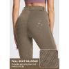 imageBALEAF Womens Winter Riding Pants Full Seat Breeches Fleece Horse Equestrian Tights Horseback Leggings PocketsBrown