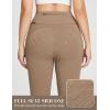 imageBALEAF Womens Winter Riding Pants Full Seat Breeches Fleece Horse Equestrian Tights Horseback Leggings PocketsBrownb