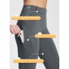imageBALEAF Womens Winter Riding Pants Full Seat Breeches Fleece Horse Equestrian Tights Horseback Leggings PocketsGrey