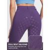 imageBALEAF Womens Winter Riding Pants Full Seat Breeches Fleece Horse Equestrian Tights Horseback Leggings PocketsPurple