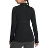 imageBALEAF Womens Fleece Running Jackets Half Zip Pullover Thermal Shirts Athletic Cold Weather Gear Winter Zip PocketsBlack