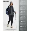 imageBALEAF Womens Fleece Running Jackets Half Zip Pullover Thermal Shirts Athletic Cold Weather Gear Winter Zip PocketsGrey