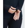 imageBALEAF Womens Fleece Running Jackets Half Zip Pullover Thermal Shirts Athletic Cold Weather Gear Winter Zip PocketsNavy
