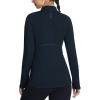 imageBALEAF Womens Fleece Running Jackets Half Zip Pullover Thermal Shirts Athletic Cold Weather Gear Winter Zip PocketsNavy