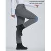 imageBALEAF Womens Snow Pants Fleece Lined Waterproof Softshell Insulated Thermal Winter Pants with Pockets Snowboarding HikingGrey