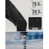 imageBALEAF Womens Thick Fleece Lined Leggings Water Resistant Zipper Pocket High Waisted Winter Snow Pants01black