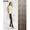 imageBALEAF Womens Thick Fleece Lined Leggings Water Resistant Zipper Pocket High Waisted Winter Snow Pants01black
