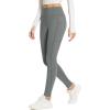 imageBALEAF Womens Thick Fleece Lined Leggings Water Resistant Zipper Pocket High Waisted Winter Snow Pants01grey