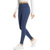 imageBALEAF Womens Thick Fleece Lined Leggings Water Resistant Zipper Pocket High Waisted Winter Snow Pants01navy