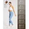 imageBALEAF Womens Thick Fleece Lined Leggings Water Resistant Zipper Pocket High Waisted Winter Snow Pants04blue