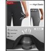 imageBALEAF Womens 17quot High Waisted Lycra Capri Leggings with Pockets Tummy Control Yoga Gym Capris PantsBlack
