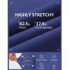 imageBALEAF Womens Capri Leggings with Pockets Tummy Control 21quot Inseam Workout Capris Yoga PantsClassic Navy