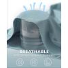 imageBALEAF Womens UPF 50 Sun Protection Shirts SPF Jacket UV Cooling Hoodie Long Sleeve Summer Clothing for Outdoor HikingHeather Light Blue
