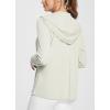 imageBALEAF Womens UPF 50 Sun Protection Shirts SPF Jacket UV Cooling Hoodie Long Sleeve Summer Clothing for Outdoor HikingLight Brown