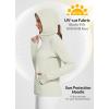 imageBALEAF Womens UPF 50 Sun Protection Shirts SPF Jacket UV Cooling Hoodie Long Sleeve Summer Clothing for Outdoor HikingLight Brown