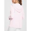 imageBALEAF Womens UPF 50 Sun Protection Shirts SPF Jacket UV Cooling Hoodie Long Sleeve Summer Clothing for Outdoor HikingLight Pink