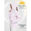 imageBALEAF Womens UPF 50 Sun Protection Shirts SPF Jacket UV Cooling Hoodie Long Sleeve Summer Clothing for Outdoor HikingPastel Purple