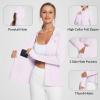 imageBALEAF Womens UPF 50 Sun Protection Shirts SPF Jacket UV Cooling Hoodie Long Sleeve Summer Clothing for Outdoor HikingPastel Purple