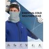 imageBALEAF Fleece Neck Gaiter for Men and Women  Winter Face Mask Ski Neck Warmer Cold Weather Gear for RunningGrey