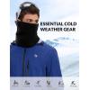 imageBALEAF Fleece Neck Gaiter for Men and Women  Winter Face Mask Ski Neck Warmer Cold Weather Gear for RunningNavy