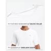 imageBALEAF Mens UPF 50 Sun Protection Shirts UV SPF Short Sleeve TShirts Rash Guard Quick Dry Lightweight Hiking AthleticWhite