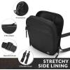 imageBALEAF Small Crossbody Bag Sling Purse for Women Travel Fanny Pack Belt Bags Cross Body 15L Roasted BrownBlack
