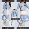 imageBALEAF Small Crossbody Bag Sling Purse for Women Travel Fanny Pack Belt Bags Cross Body 15L Roasted BrownCool Gray