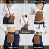 imageBALEAF Small Crossbody Bag Sling Purse for Women Travel Fanny Pack Belt Bags Cross Body 15L Roasted BrownRoasted Brown