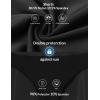 imageBALEAF Womens 5quot High Waisted Swim Shorts with Zipper Pockets Tummy Control Swimsuits Bottoms Board Shorts with LinerBlack
