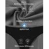 imageBALEAF Womens 5quot High Waisted Swim Shorts with Zipper Pockets Tummy Control Swimsuits Bottoms Board Shorts with LinerDark Gray