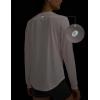imageBALEAF Womens Long Sleeve Workout Shirts Running Athletic Hiking Tops for Women Lightweight UPF50 Quick Dry ThumbholesLight Pink