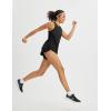imageBALEAF Womens Tank Tops Running Cross Open Back Top Sleeveless Racerback Gym Workout Athletic Quick Dry Tennis UPF 50Black