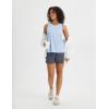 imageBALEAF Womens Tank Tops Running Cross Open Back Top Sleeveless Racerback Gym Workout Athletic Quick Dry Tennis UPF 50Light Blue