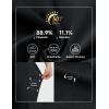imageBALEAF Womens Travel Pants Lightweight Work Pants Stretch Business Casual Ankle Athletic Golf with Pockets UPF50Black